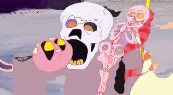 A demon transforming into multiple forms.