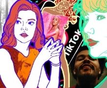 A pop culture collage.